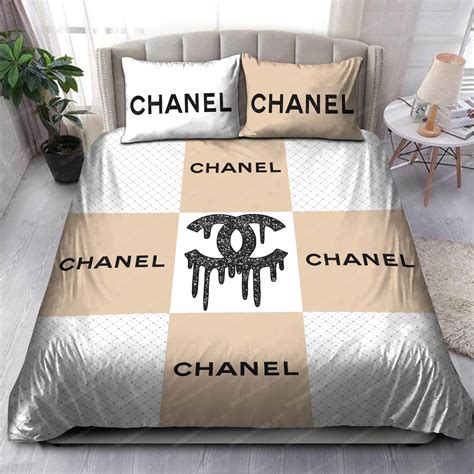 chanel bed set king|Chanel Bedding Set .